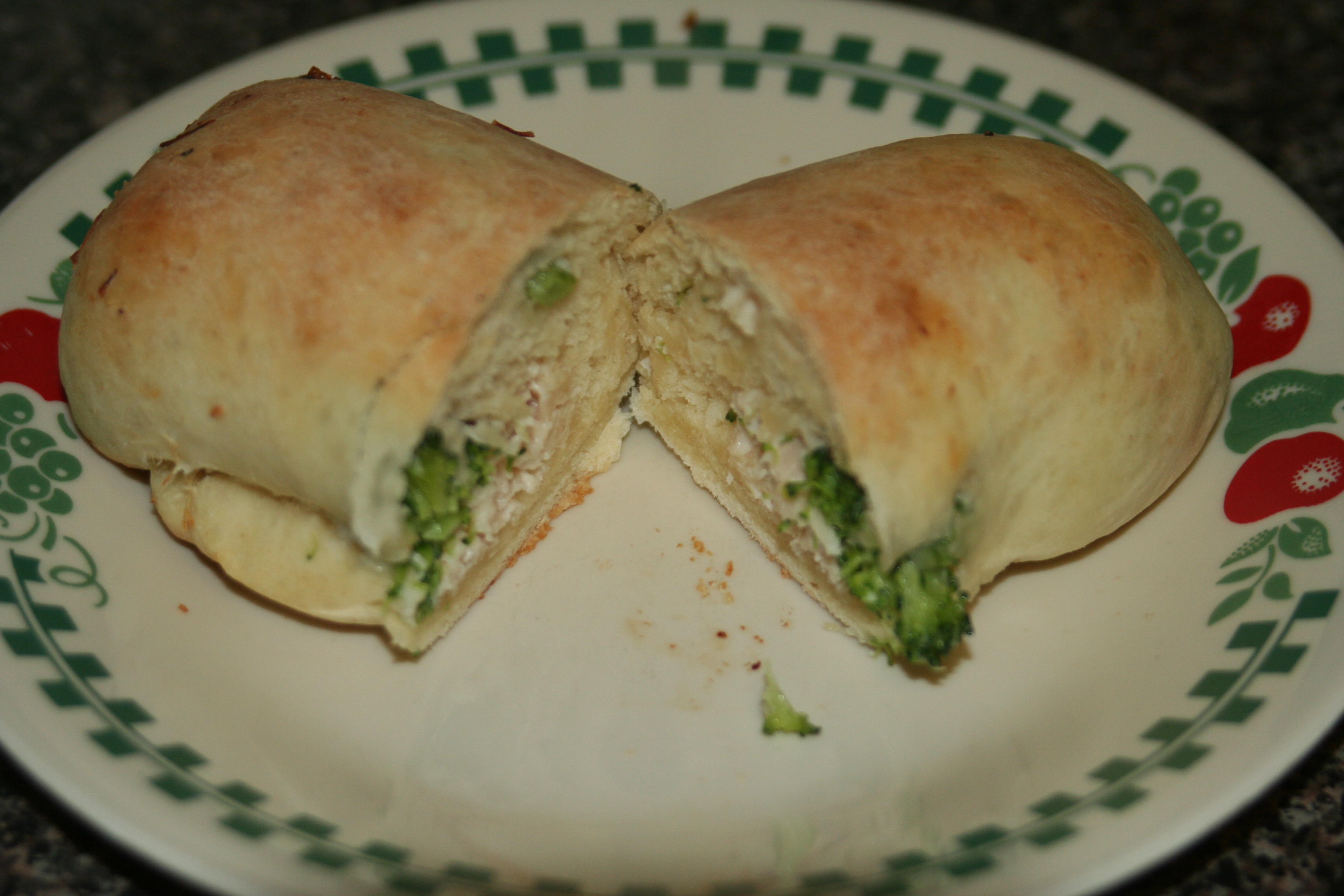 Chicken-Broccoli Pocket Sandwiches