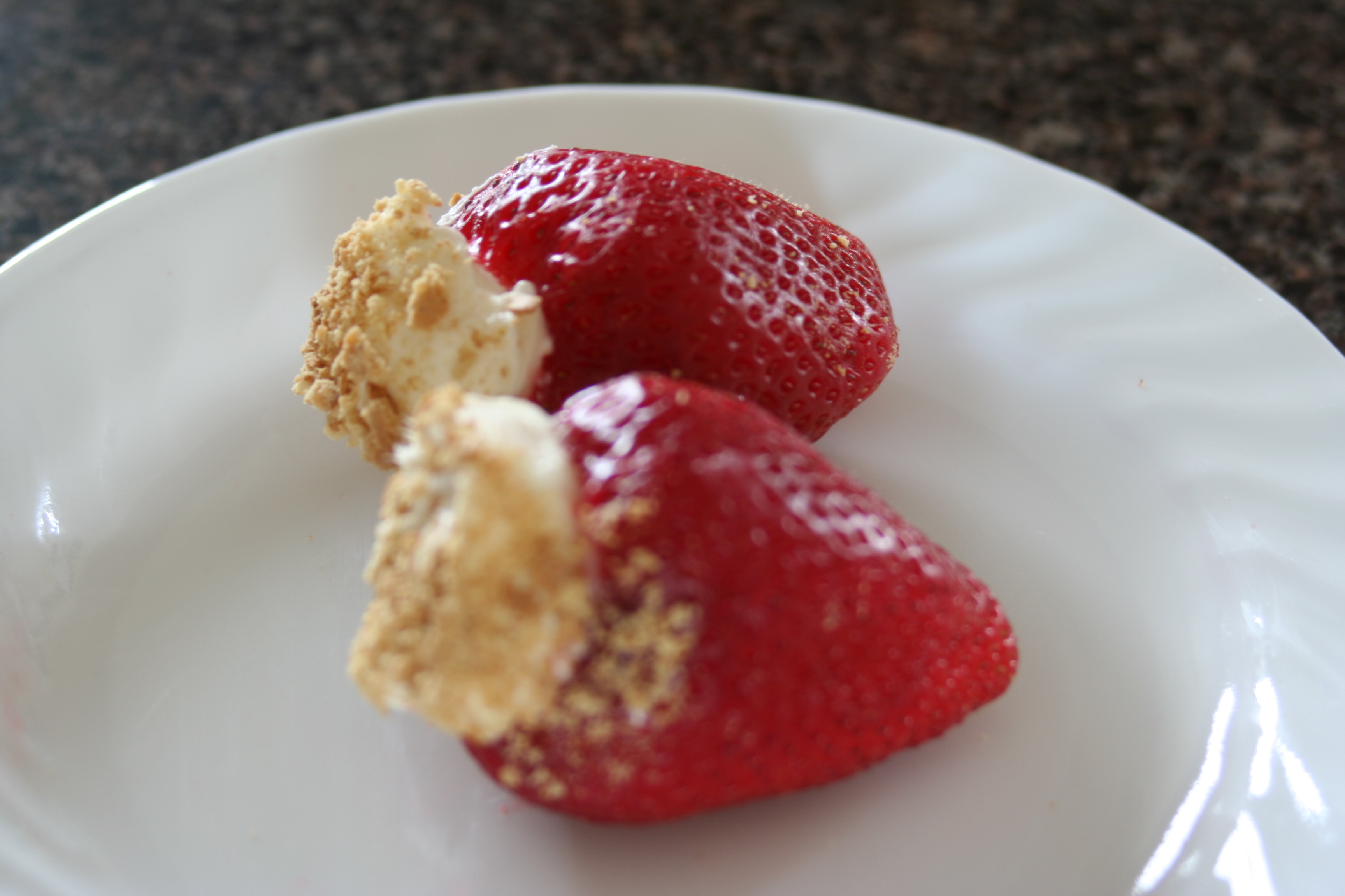 Cream Cheese-Stuffed Strawberries